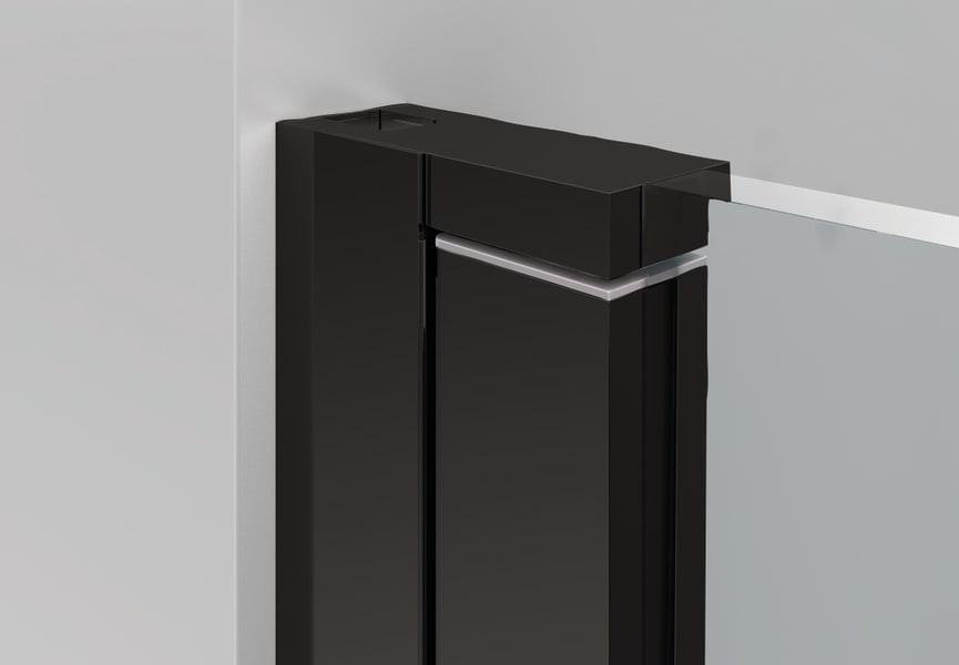 Paroi de douche en acier inoxydable Ara Bruntec détail 7