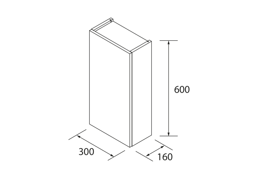 Colonne de bain Infinity Salgar croquis 10