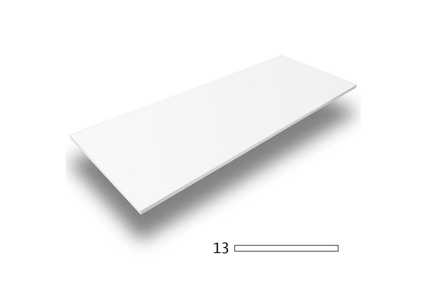 Meuble de salle de bains avec plan de toilette HDF Compatech Granada Visobath détail 9