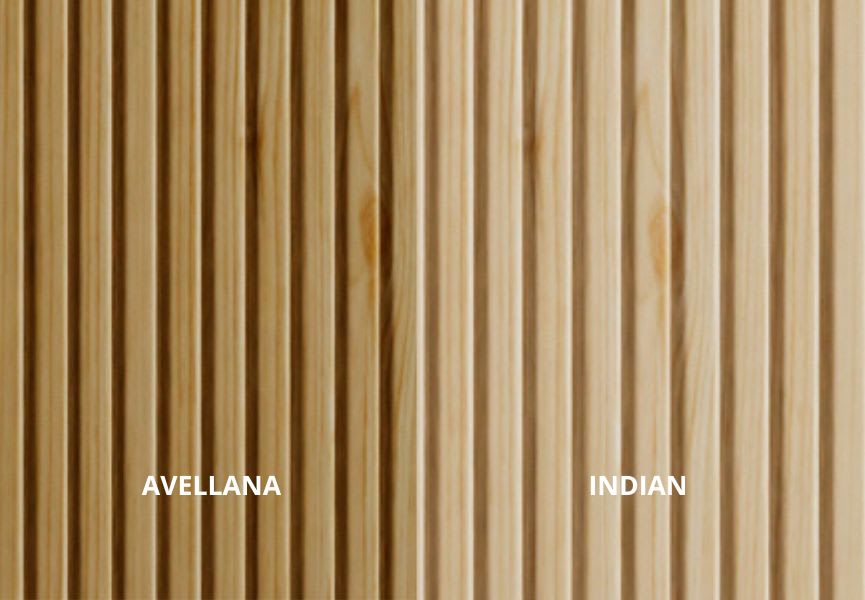 Meuble de salle de bain en bois massif avec plan de toilette Alpes 4 Bruntec option 4