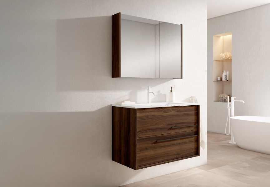 Ensemble de meubles de salle de bains Aqua Viso principal 5