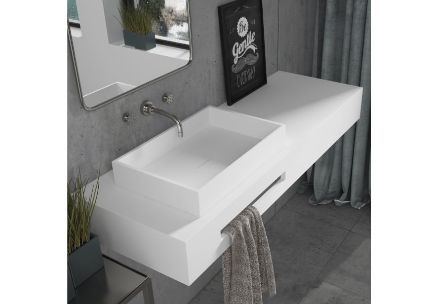 Bruntec Square Lines lavabo à poser principal 0