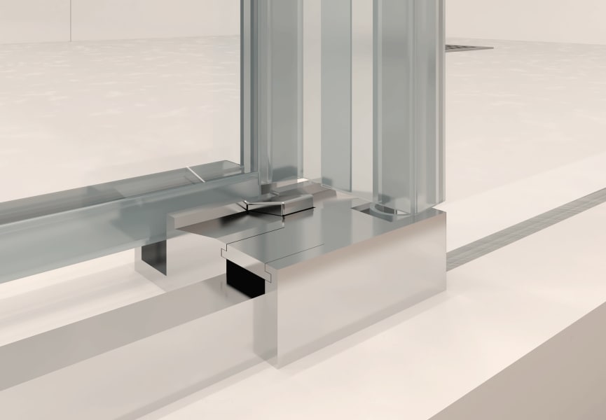 Paroi de douche Bruntec Elite 200 détail 2