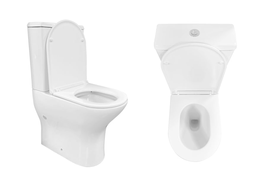 WC hauteur de 46 cm Comfort Bruntec détail 2