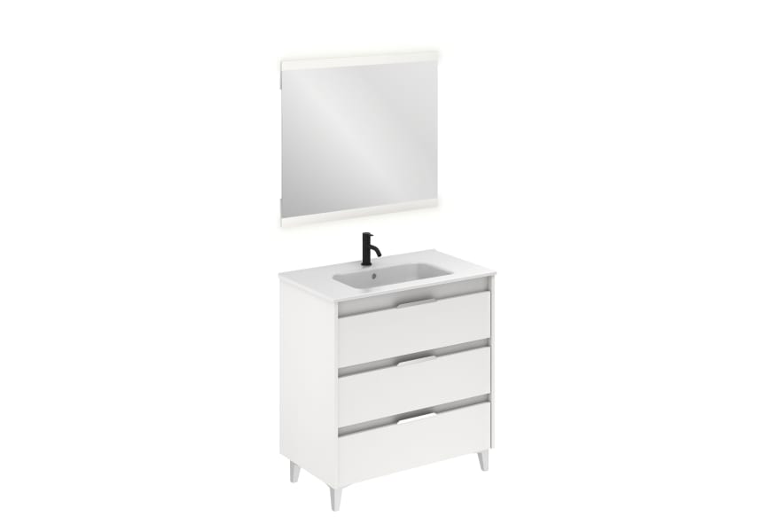 Ensemble de meubles de salle de bains Suki Amizuva 3D 22