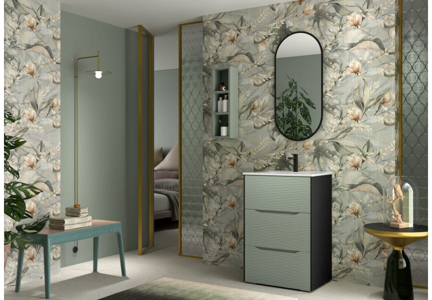 Ensemble de meubles de salle de bain Nubia Coycama principal 4