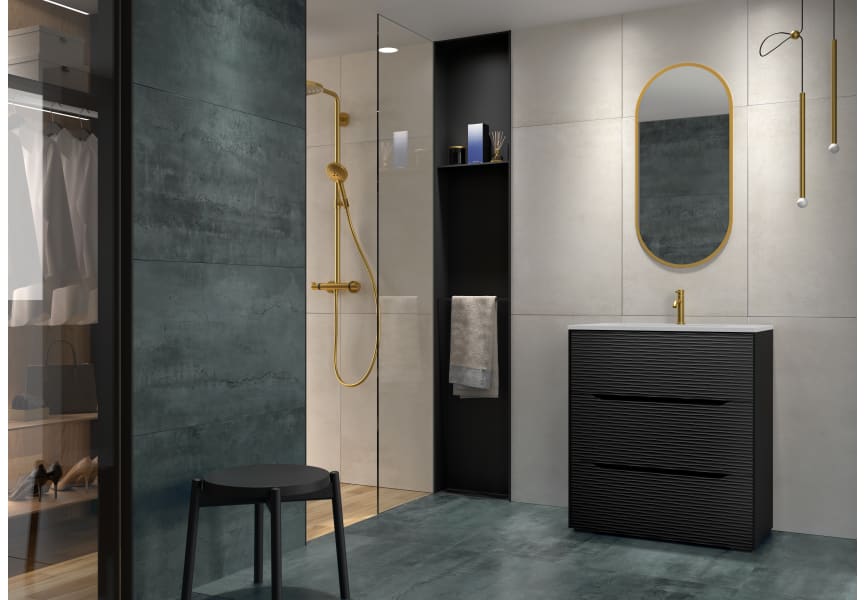 Ensemble de meubles de salle de bain Nubia Coycama principal 5