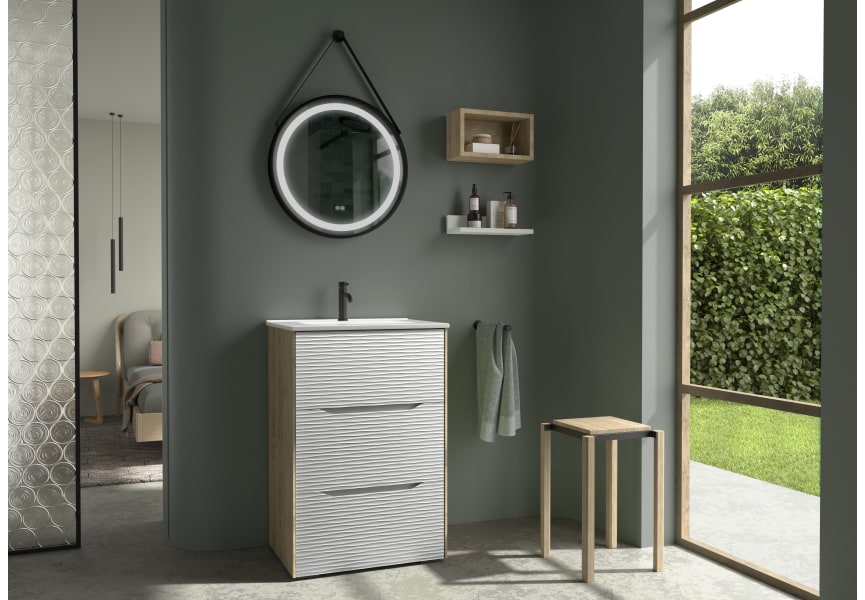 Ensemble de meubles de salle de bain Nubia Coycama principal 7