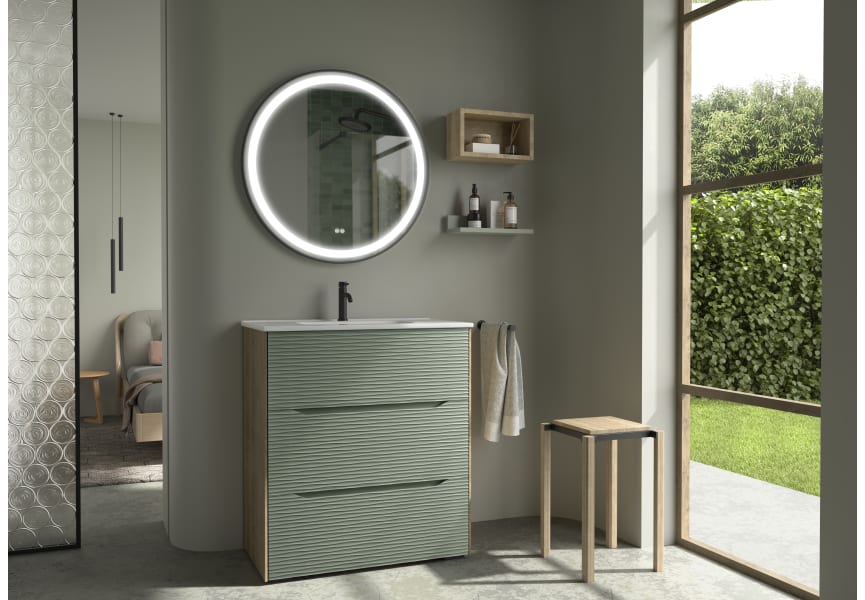 Ensemble de meubles de salle de bain Nubia Coycama principal 9