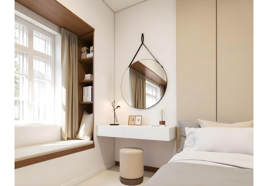 Miroir de salle de bains Brento Bruntec environnement 3