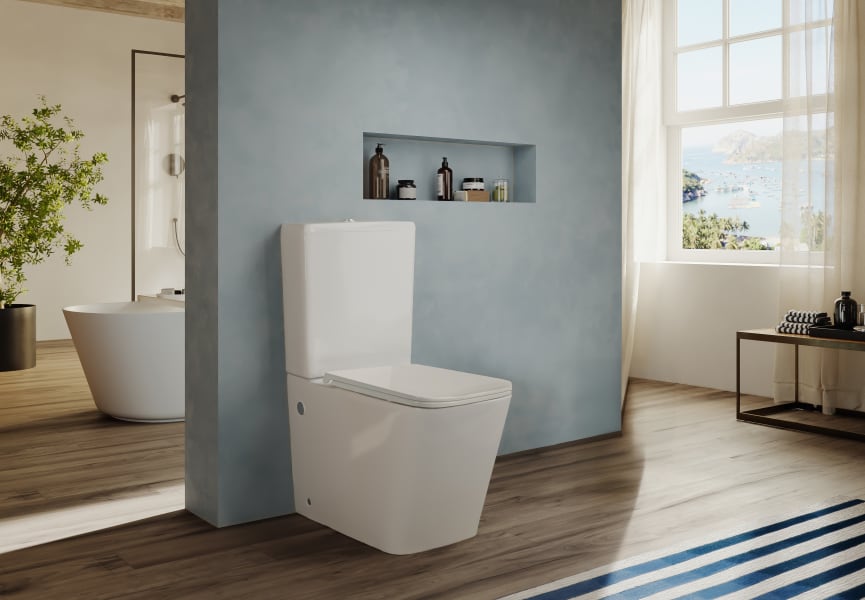 WC compacte Rimless Square Bruntec principal 0