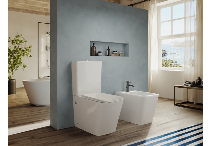 WC compacte Rimless Square Bruntec principal 0