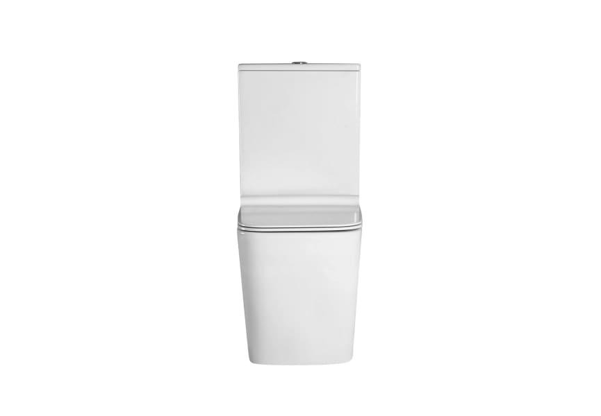 Toilette compacte Square sans rebord Bruntec détail 3