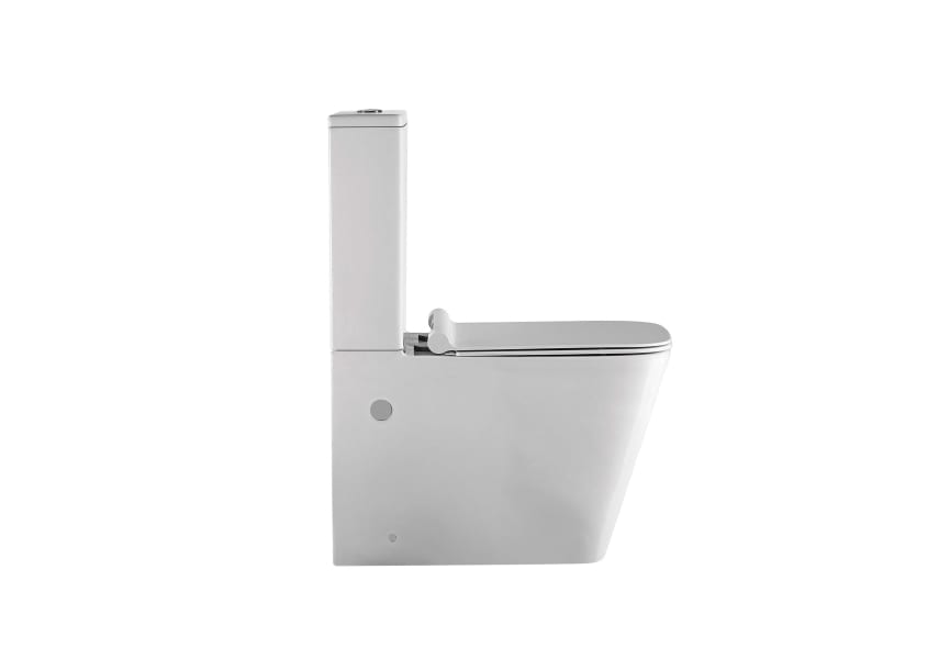 Toilette compacte Square sans rebord Bruntec détail 4