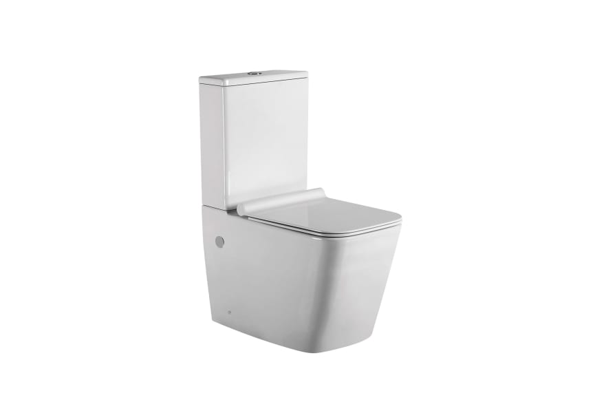Toilette compacte Square sans rebord Bruntec principal 1
