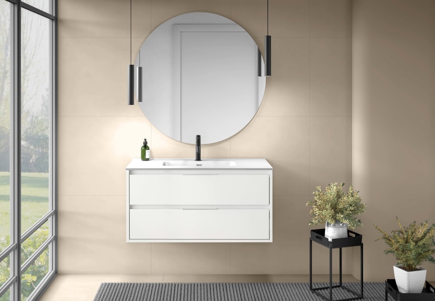 Ensemble de meubles de salle de bains Boston Bruntec principal 4