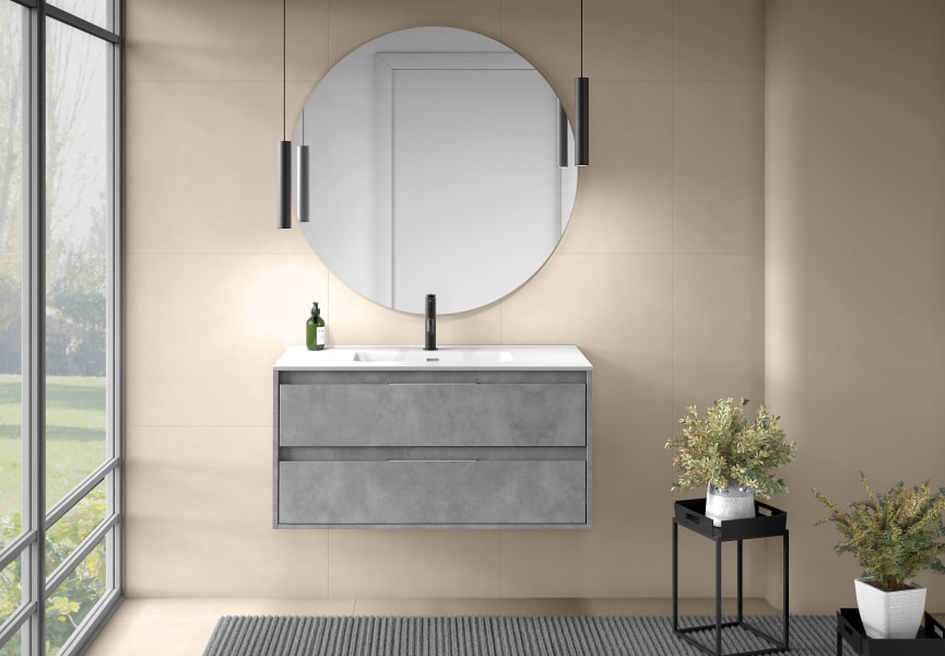 Ensemble de meubles de salle de bains Boston Bruntec principal 5