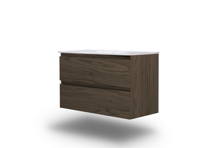 Meuble de salle de bains profondeur réduite 37,8 cm Aqua Campoaras principal 5