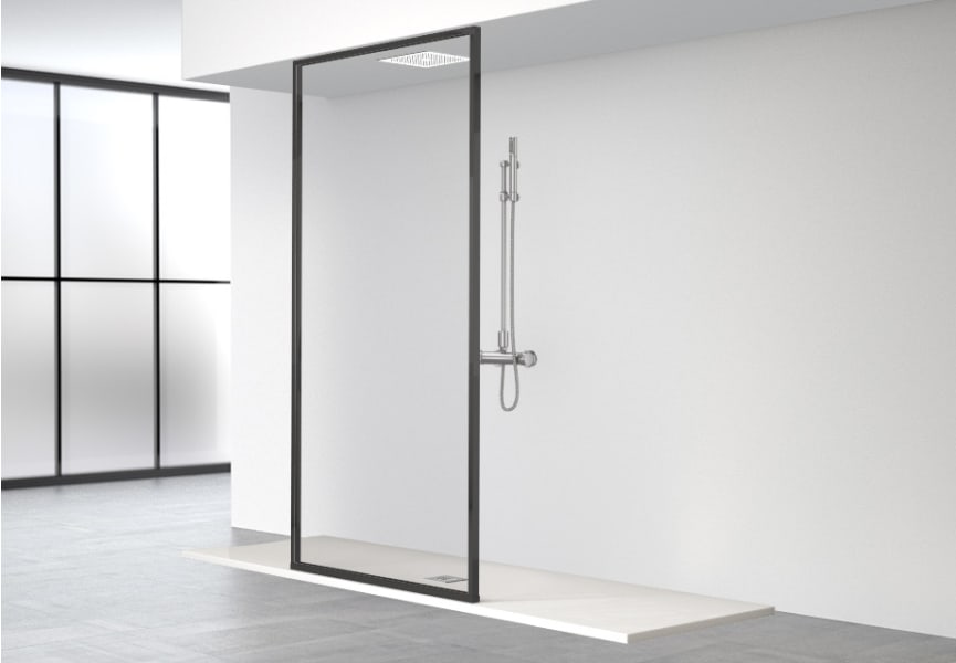 Paroi de douche nordique (FN-2015) Profiltek option 3