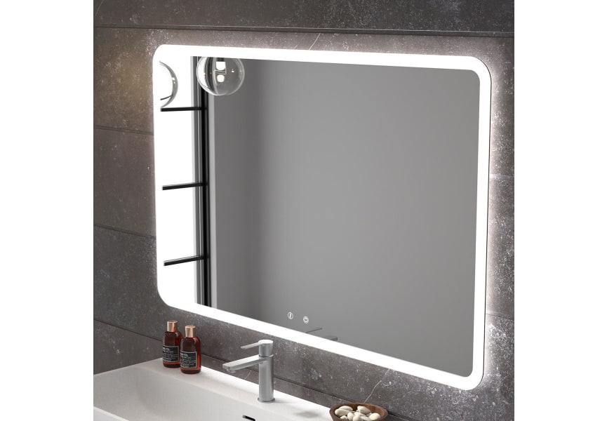 Miroir de salle de bains avec éclairage LED Mykonos Eurobath principal 0