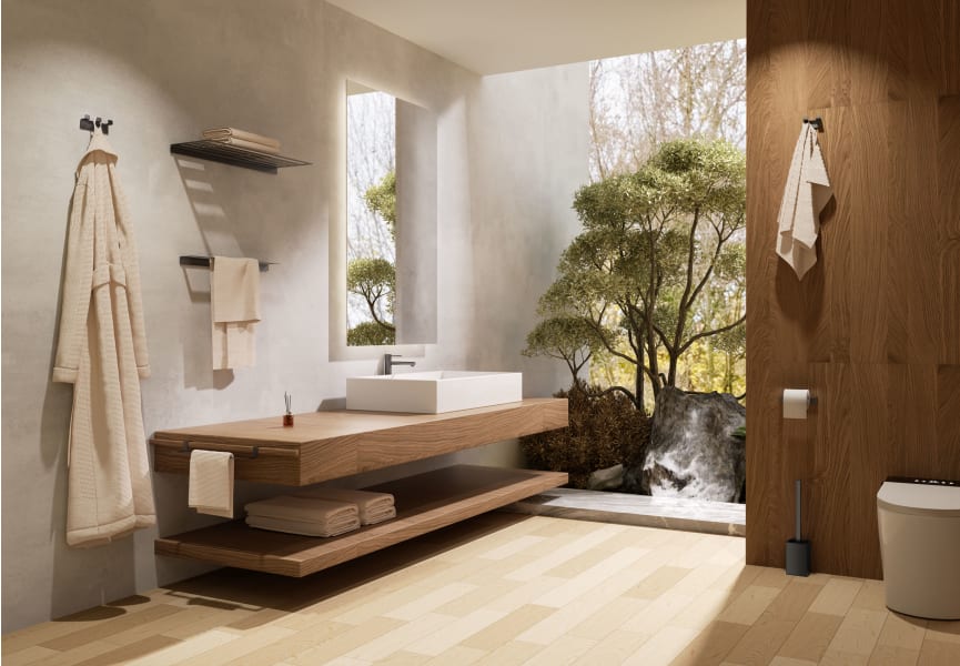 Cintre de salle de bains Triple Form Medimex environnement 6