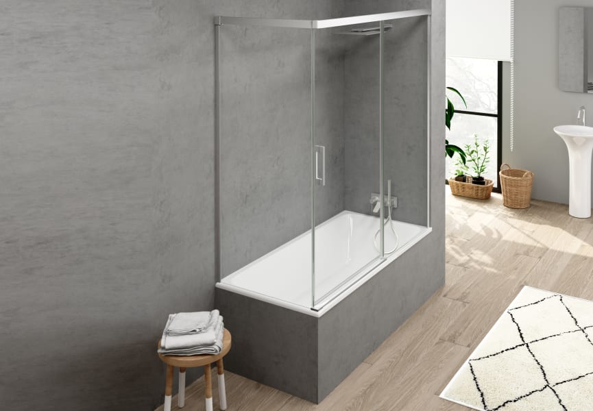 Screen de baignoire Bruntec Copenhague principal 0