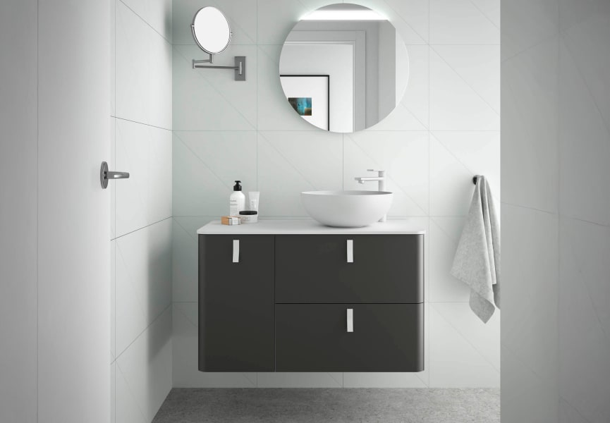 Meuble de salle de bains avec plan de toilette Uniiq Salgar principal 0