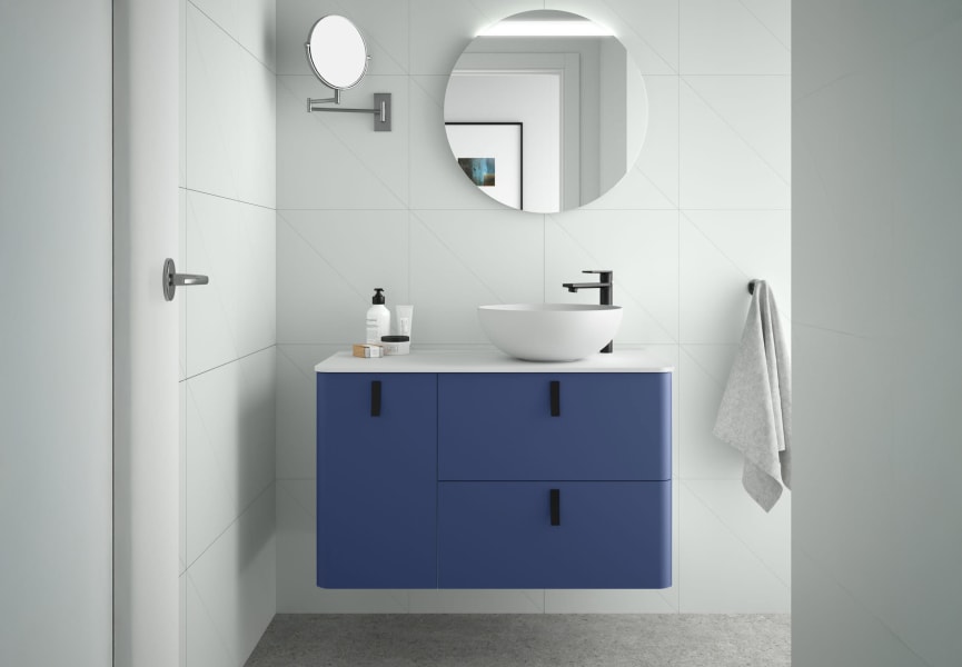 Meuble de salle de bains avec plan de toilette Uniiq Salgar principal 1