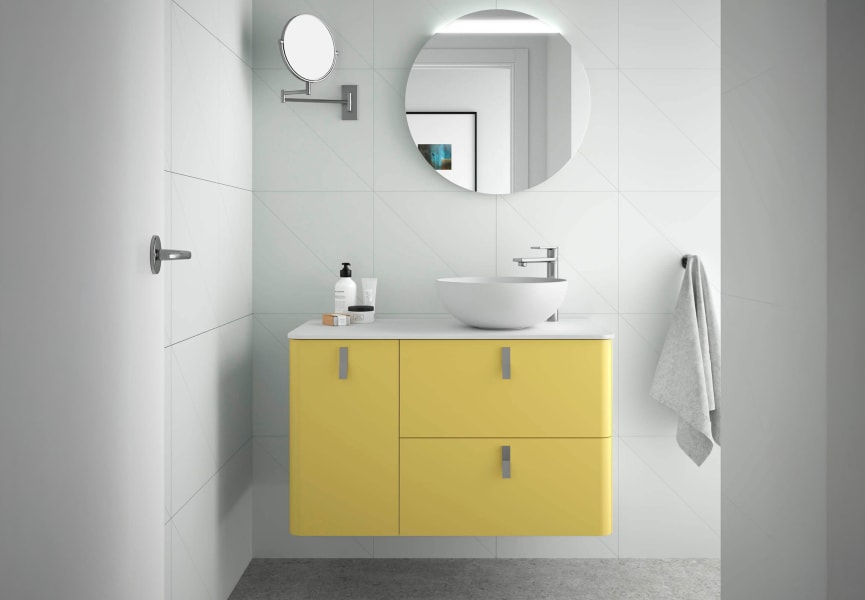 Meuble de salle de bains avec plan de toilette Uniiq Salgar principal 3