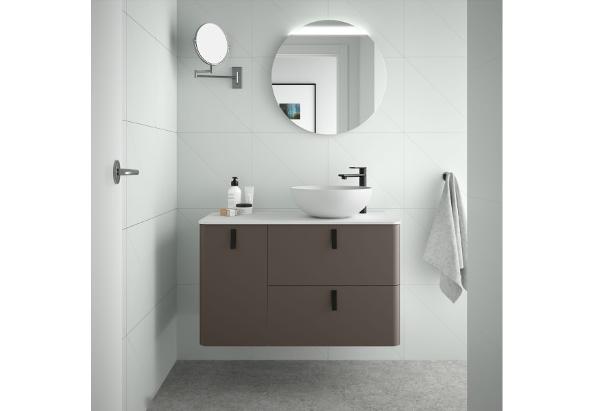 Meuble de salle de bains avec plan de toilette Uniiq Salgar principal 2