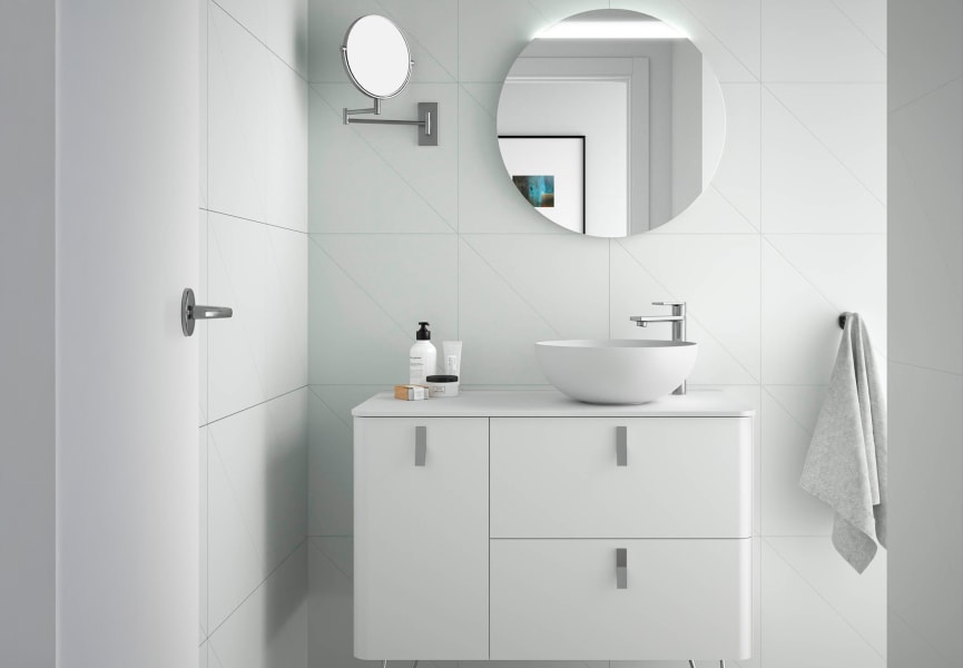 Meuble de salle de bains avec plan de toilette Uniiq Salgar principal 4