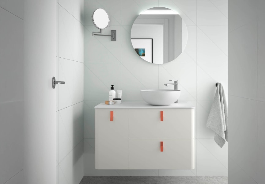 Meuble de salle de bains avec plan de toilette Uniiq Salgar principal 5