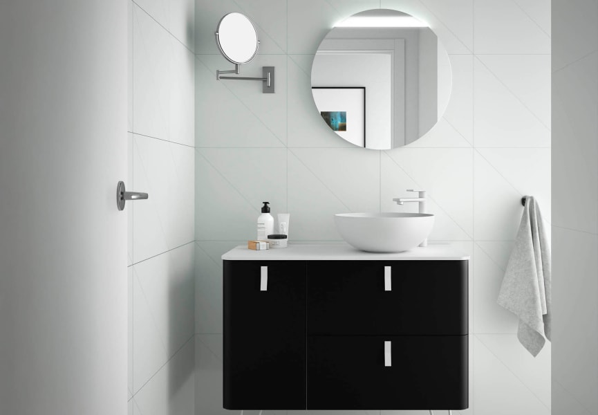 Meuble de salle de bains avec plan de toilette Uniiq Salgar principal 8