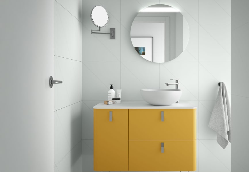 Meuble de salle de bains avec plan de toilette Uniiq Salgar principal 9