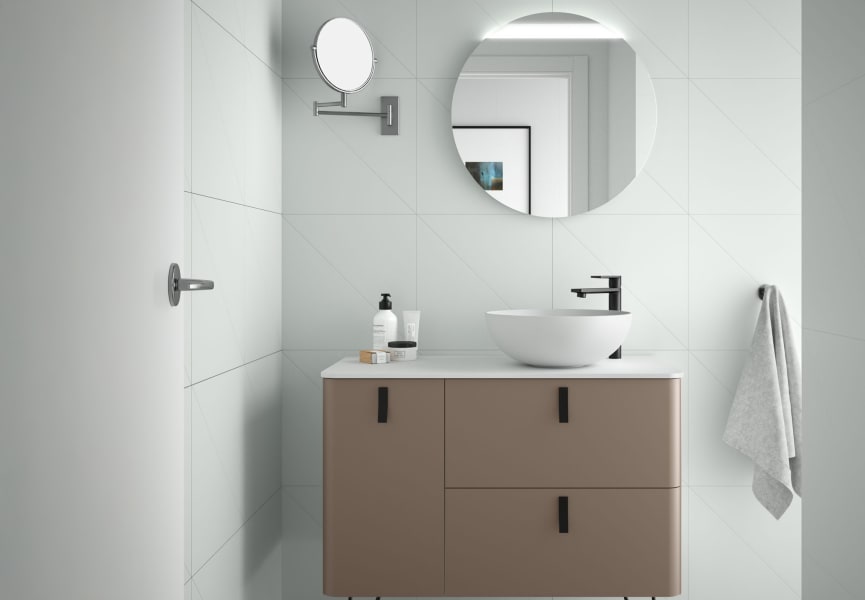 Meuble de salle de bains avec plan de toilette Uniiq Salgar principal 6