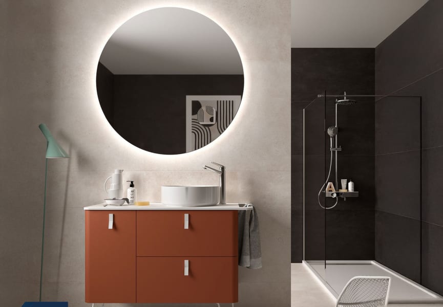 Meuble de salle de bains avec plan de toilette Uniiq Salgar principal 16