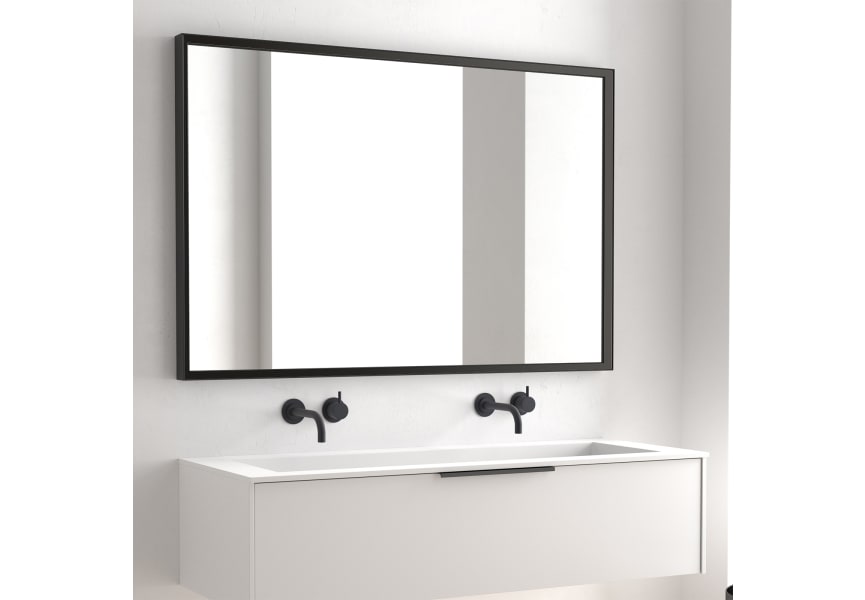 Miroir de salle de bains avec éclairage LED Atiu Eurobath principal 1