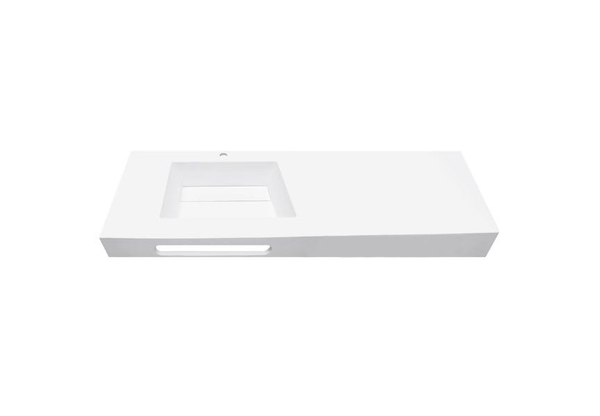 Lavabo suspendu Miami Bruntec détail 1