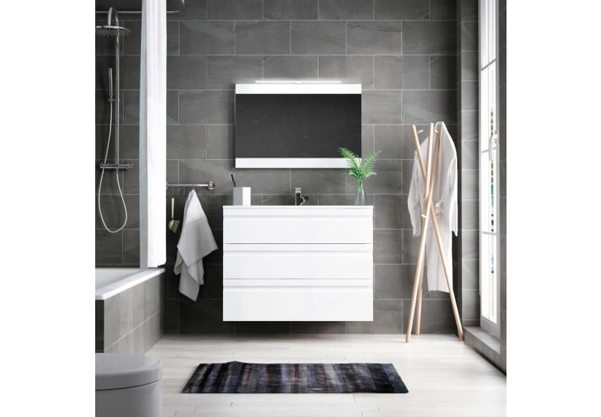 Meubles de salle de bains profondeur réduite 39 cm Natalia Avila dos principal 2