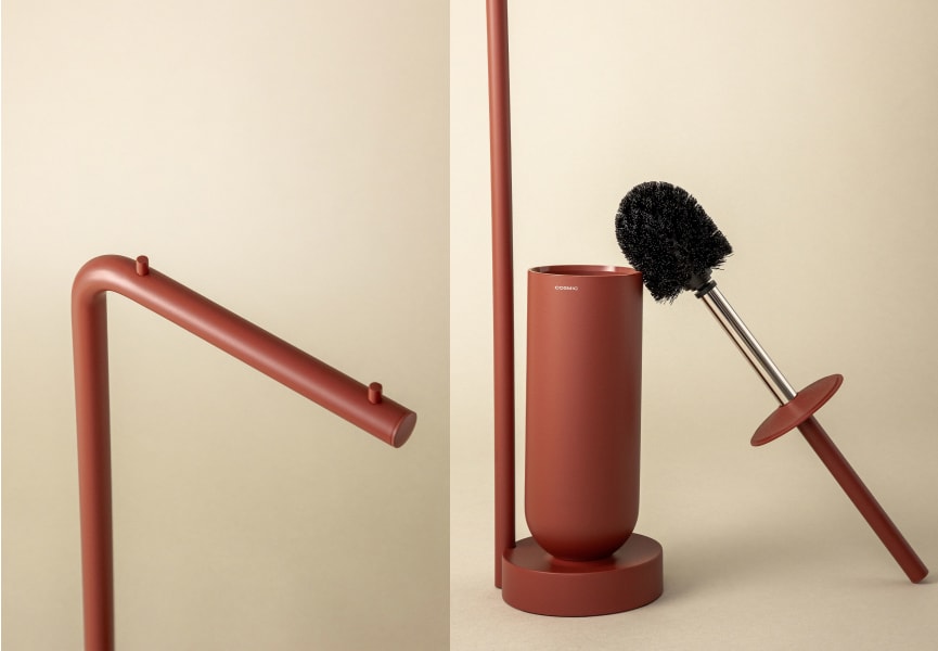 Porte-balai de toilette sur pied Geyser Cosmic principal 6