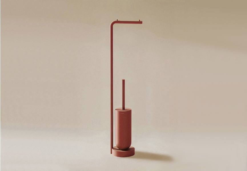 Porte-balai de toilette sur pied Geyser Cosmic principal 4