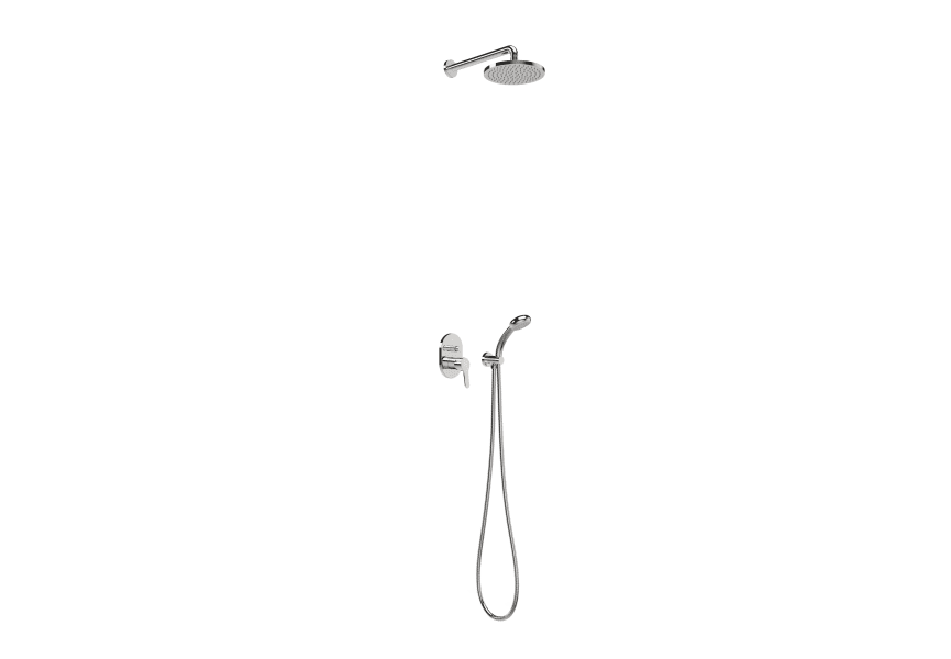 Ensemble baignoire et douche encastré Base Tres principal 0