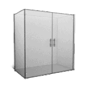 2 pivotants + côté fixe