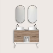 Meubles de salle de bain vintage