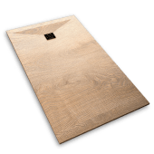 Receveurs de douche en résine décorés