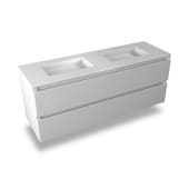 Meuble de salle de bain double vasque