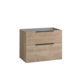Meuble de salle de bain sans lavabo (option lavabo et miroir)