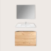 Meuble de salle de bain sans lavabo (option lavabo et miroir)