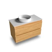 Meuble de salle de bain avec vasque à poser