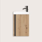 Meubles de salle de bain de faible profondeur